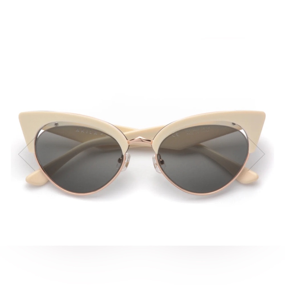Akita.la X love made white sunglasses